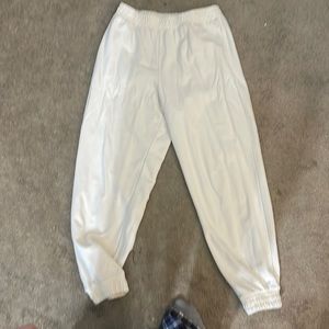 cream womens joggers